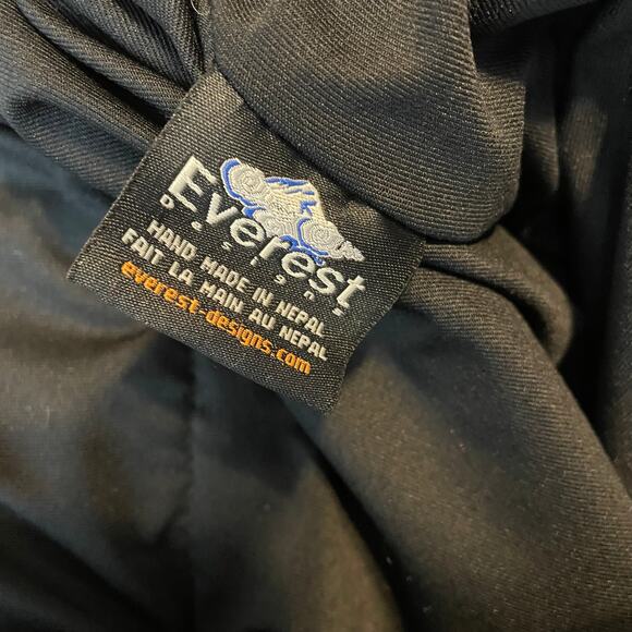 Everest Charcoal Gray Nordic Fair Isle Wool Pom Pom Knit Mini Skirt womens s m - Picture 11 of 13